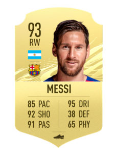 lionel messi fut 21