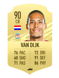 virgil van dijk fut 21