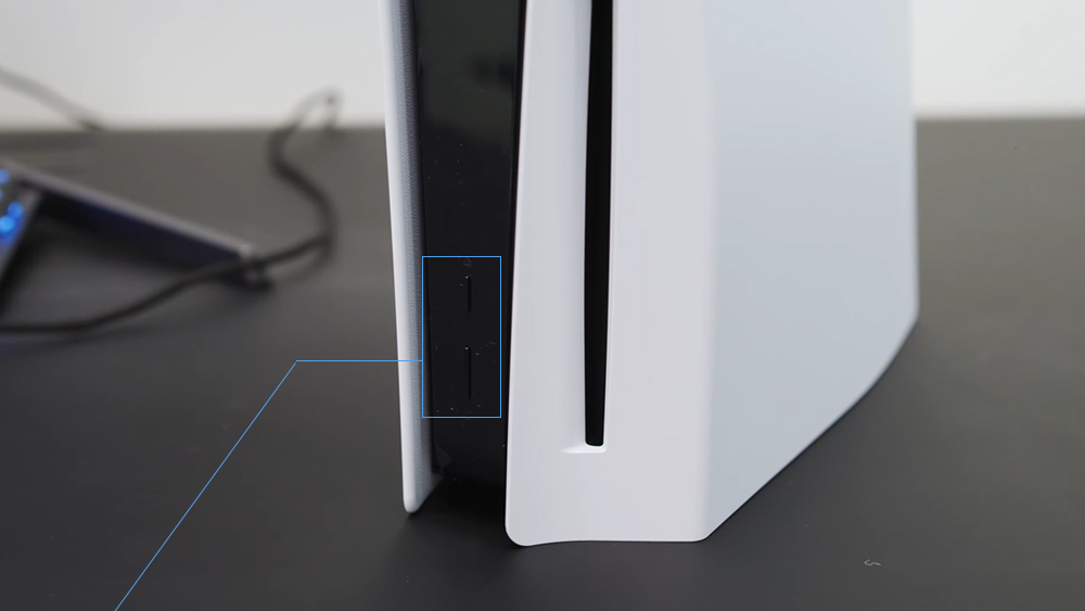 boton de encendido ubicacion ps5