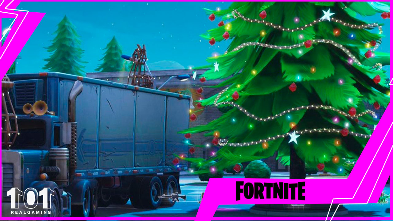fortnite desafio operacion enfriamiento evento winterfest 2020 baila junto arboles navidad ubicaciones