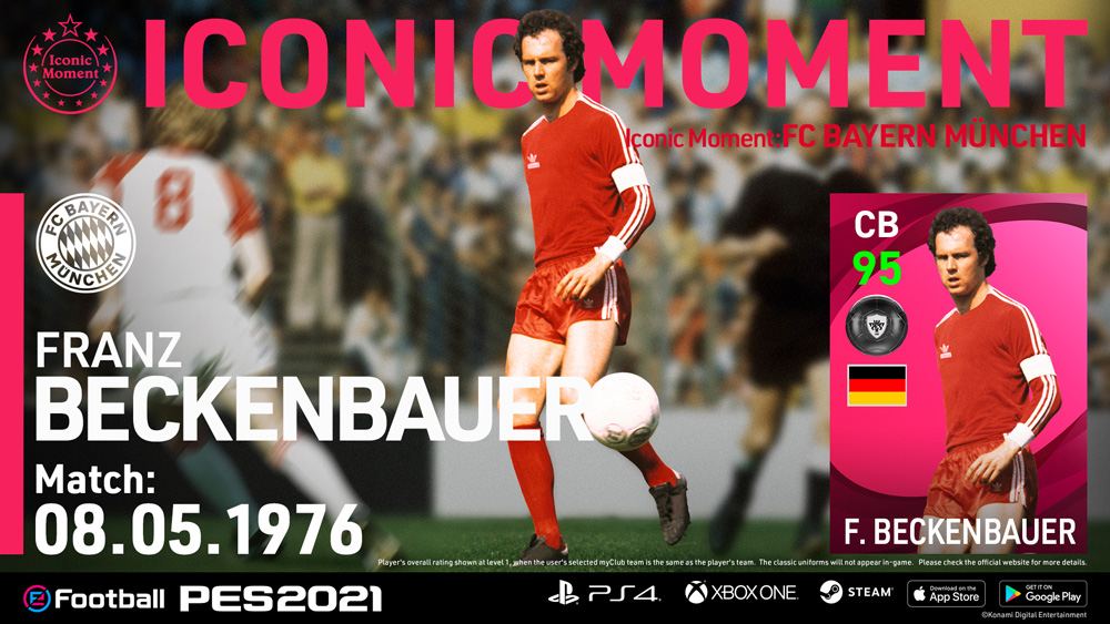 franz momento iconico data pack 3 0 pes 2021