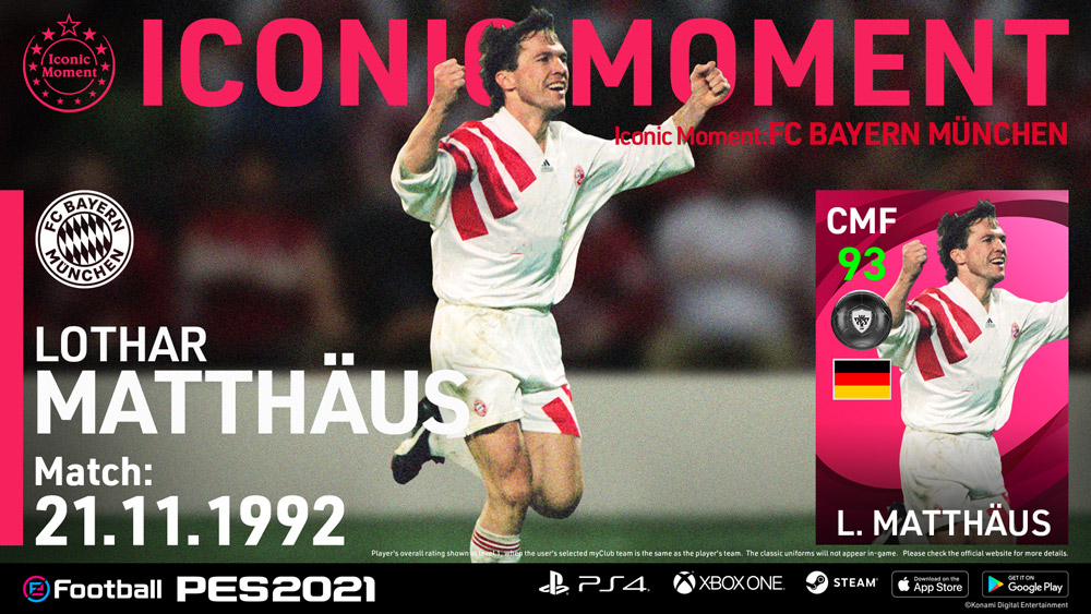 lothar momento iconico data pack 3 0 pes 2021