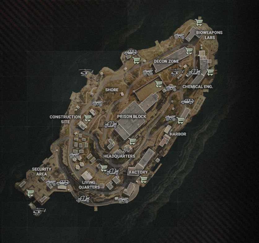 mapa de rebirth island previo warzone ahora si