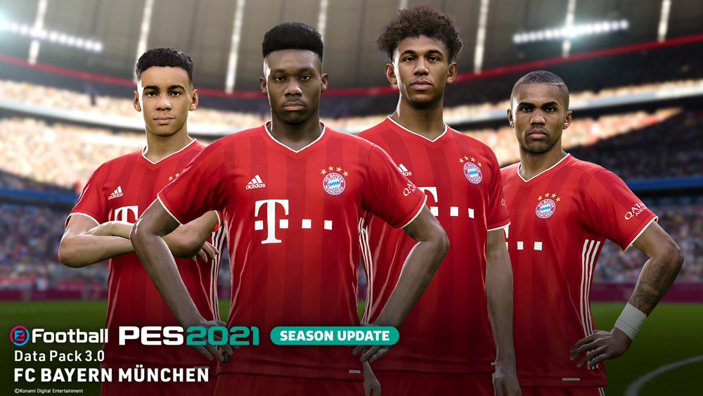 nuevas caras bayern paquete de datos 3 0 pes 2021
