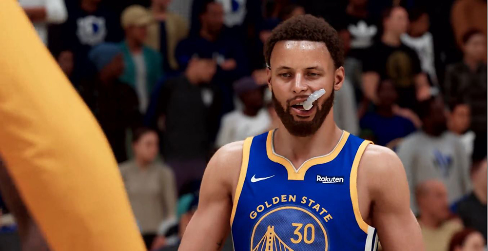 nba 2k21 steph imagen próxima generación