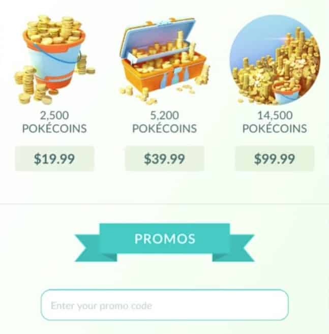 redeem pokemon go codes android