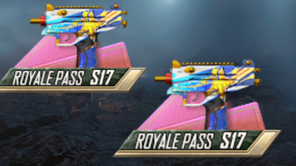 skin para micro uzi rp pubg mobile t17