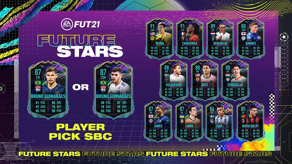 sbc Bruno Guimarães future stars fifa 21