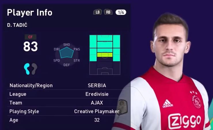 tadic dp 4 0 pes 2021