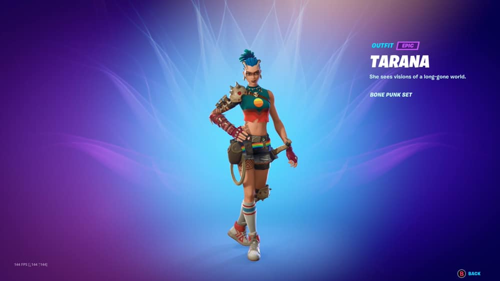 fortnite temporada 6 skin tarana nivel 29
