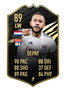 Depay predicciones TOTW 29 FIFA 21