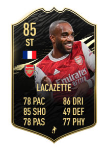 Lacazette predicciones TOTW 29 FIFA 21