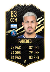 Paredes predicciones TOTW 29 FIFA 21