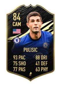 Pulisic predicciones TOTW 29 FIFA 21