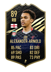 Trent Alexander Arnold predicciones TOTW 29 FIFA 21