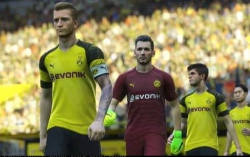 borussia dortmund pes