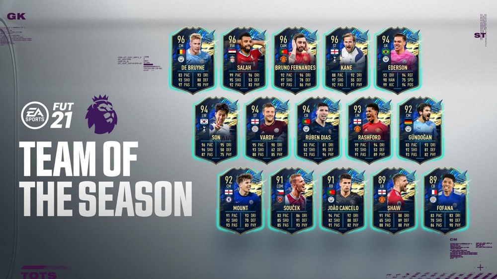 fifa 21 tots premier league revelado