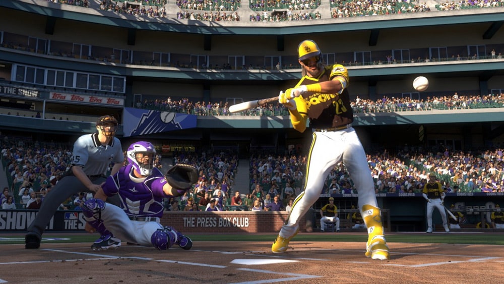 mlb the show 21 captura jugador amarillo