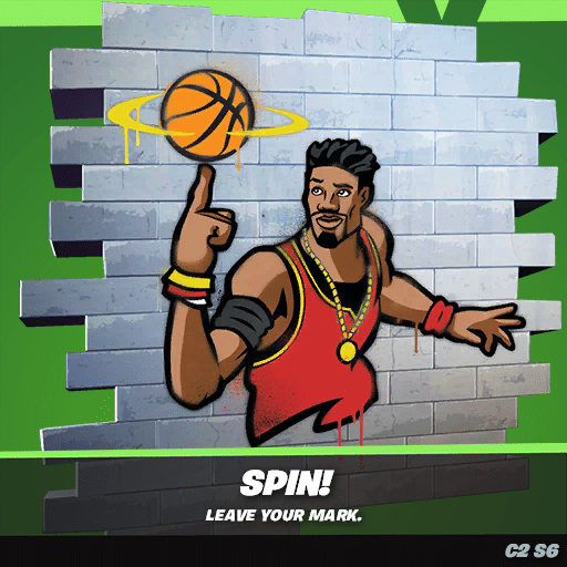 grafiti spin fortnite