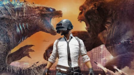 pubg mobile kong godzilla