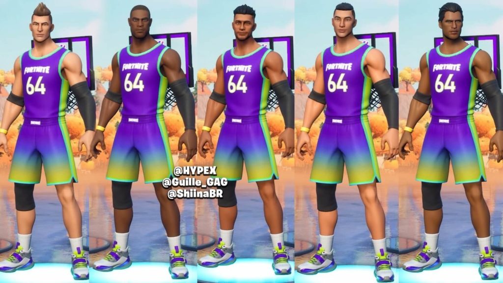 skins pack nba fortnite 2