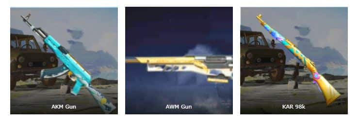 PUBG MOBILE armas temporada 20