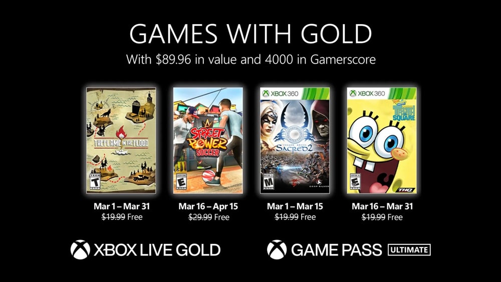 games with gold marzo 2022 revelados