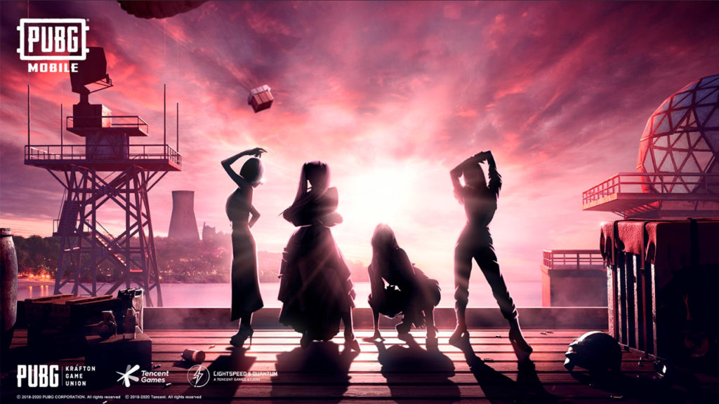 blackpink pubg mobile