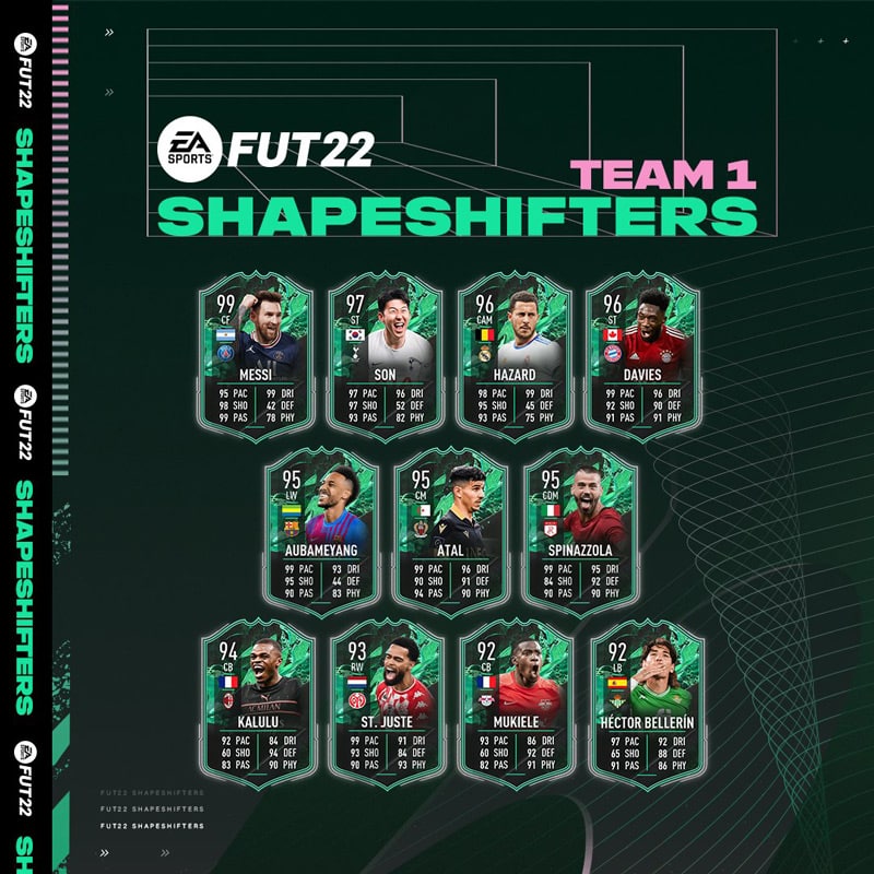 FIFA 22 Shapeshifters Todo lo que sabemos de la nueva promo
