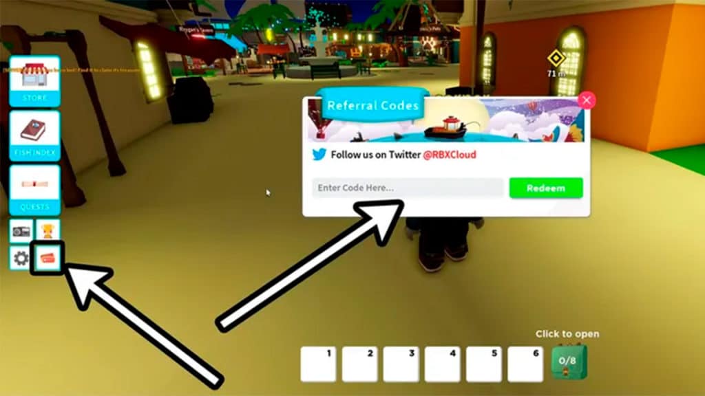 fishing simulator codigos