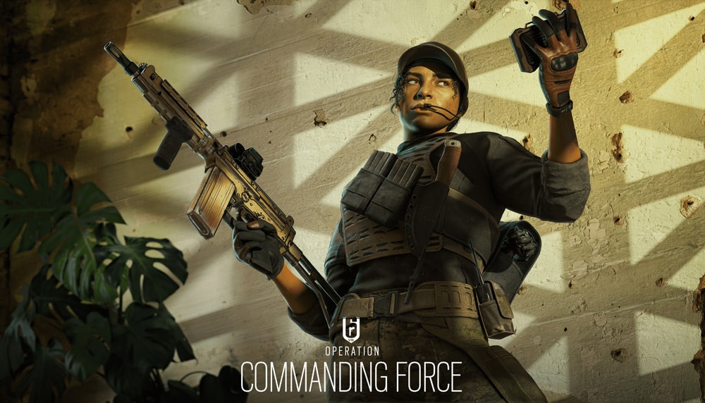 rainbow six siege operacion commanding force arte oficial