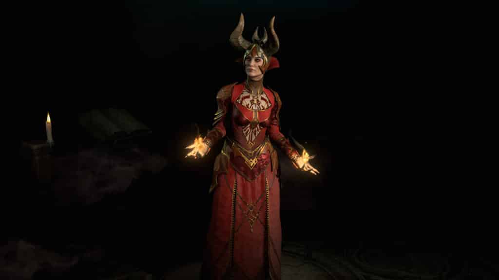 Diablo 4 personaje con cuernos creacion