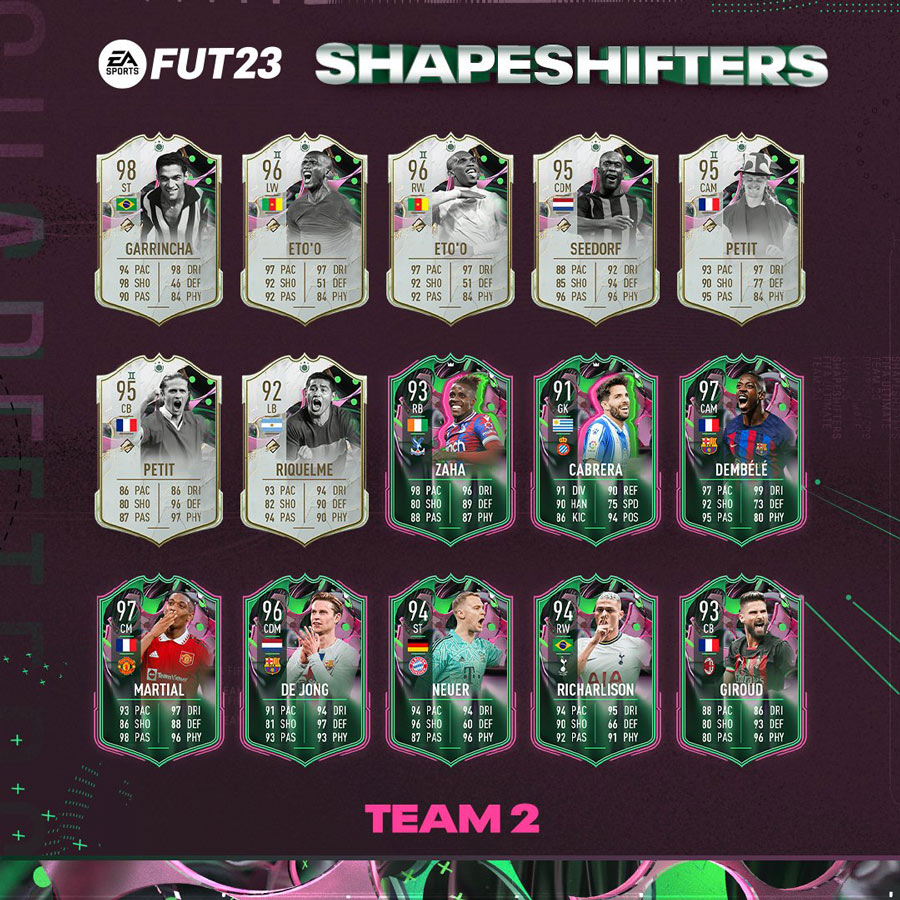 FIFA 23 Shapeshifters equipo 2