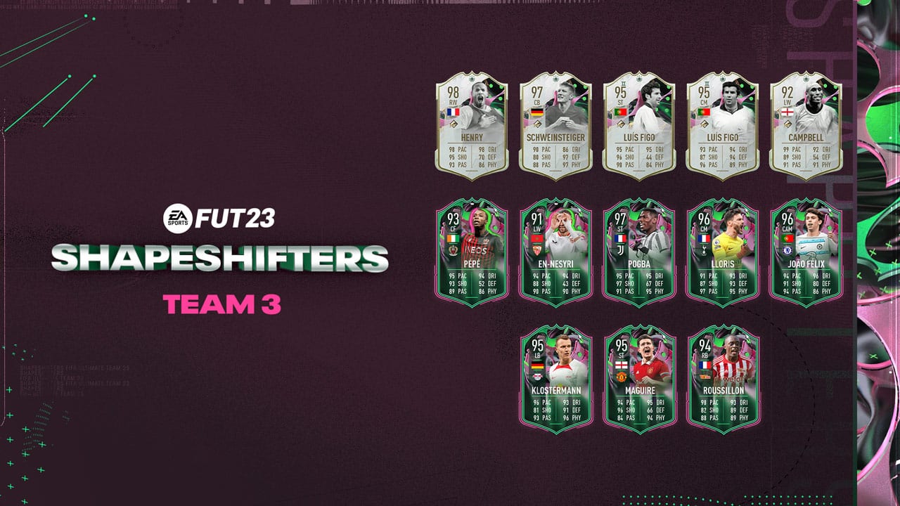 FIFA 23 Shapeshifters equipo 3