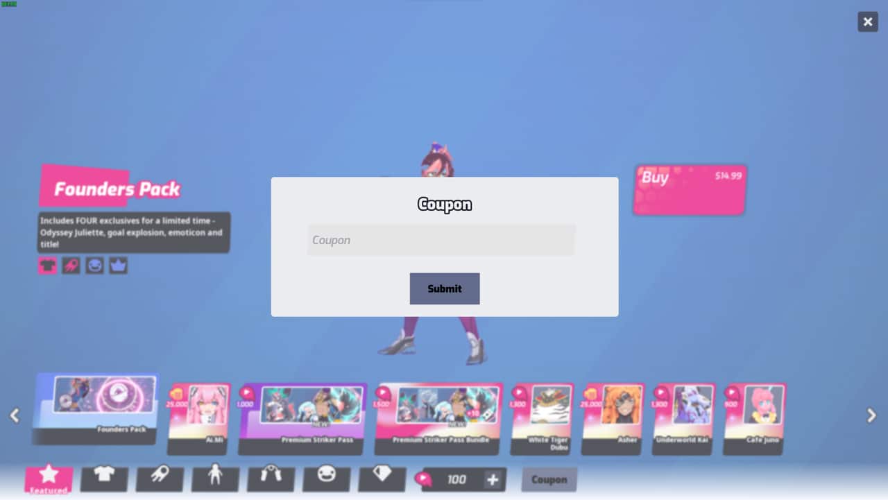 Omega Strikers como canjear codigos