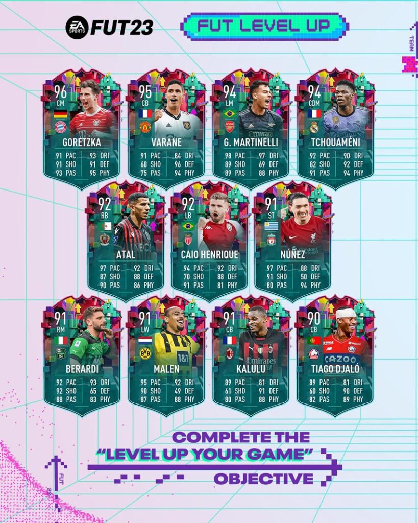 FIFA 23 FUT Level Up equipo 2 base