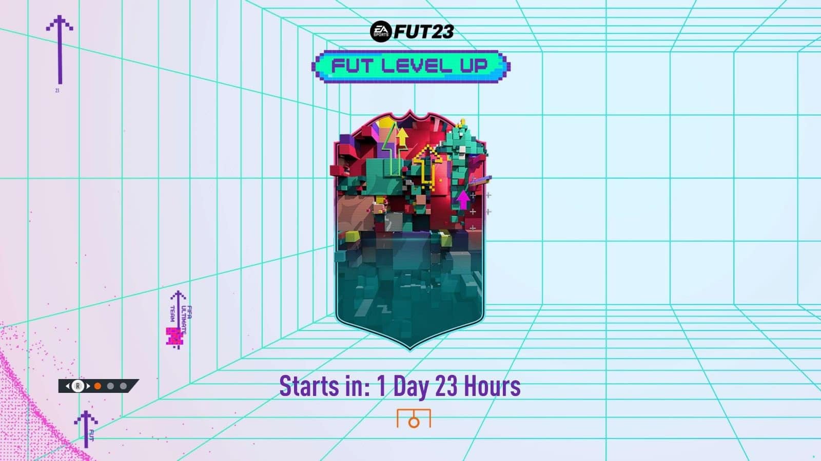 fifa 23 fut level up dorso pantalla de carga