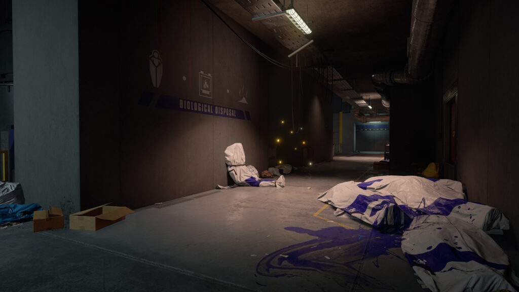 battlefield 2042 redacted cuerpos pasillo