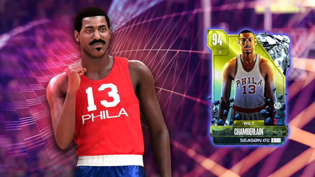 nba 2k24 temporada 2 Wilt Chamberlain diamante