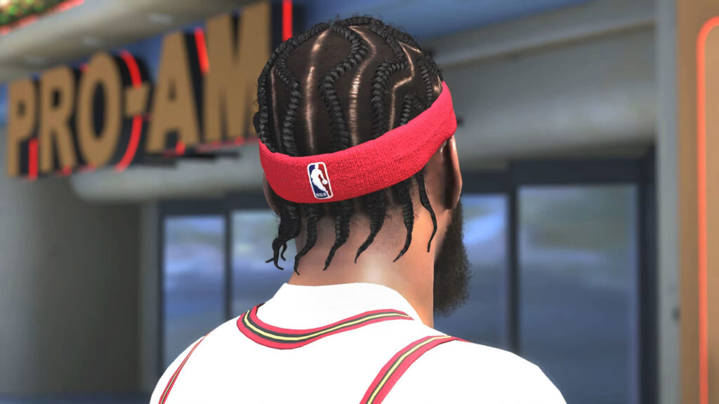 NBA 2K24 temporada 3 peinado de Allen Iverson