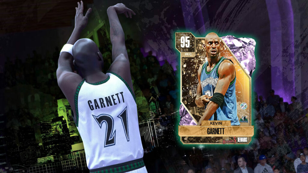 nba 2k24 temporada 3 kevin garnett diamante rosa b