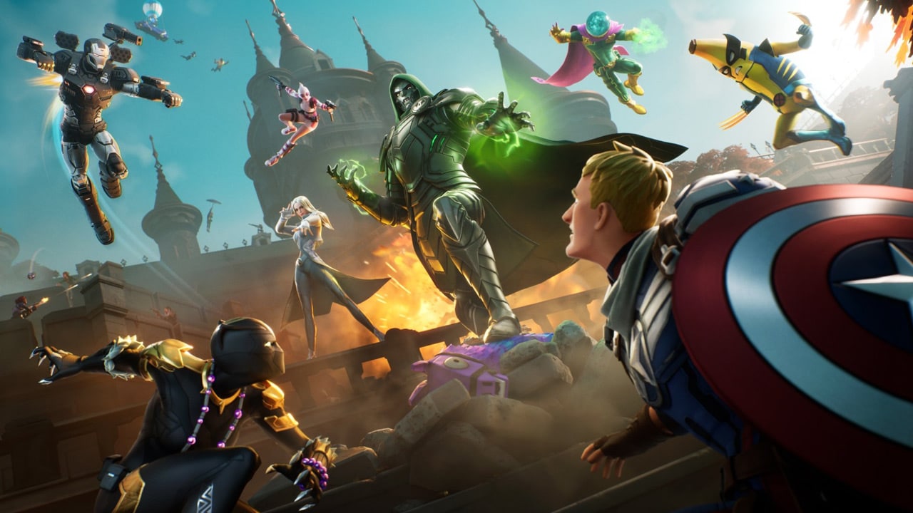 Fortnite Capítulo 5 Temporada 4 marvel arte oficial