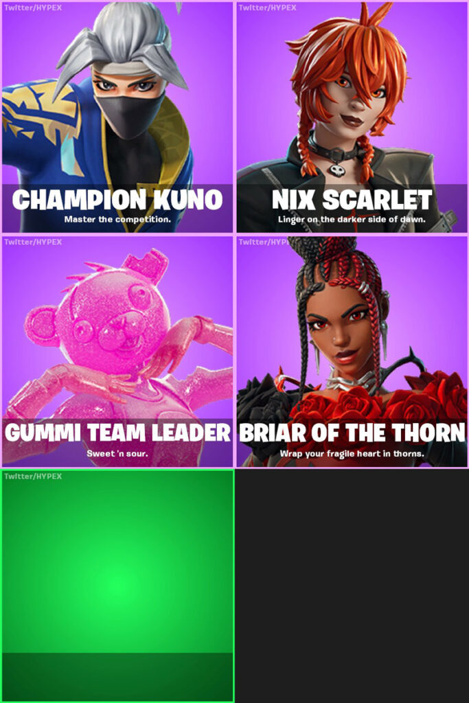 fortnite 31 10 nuevos skins