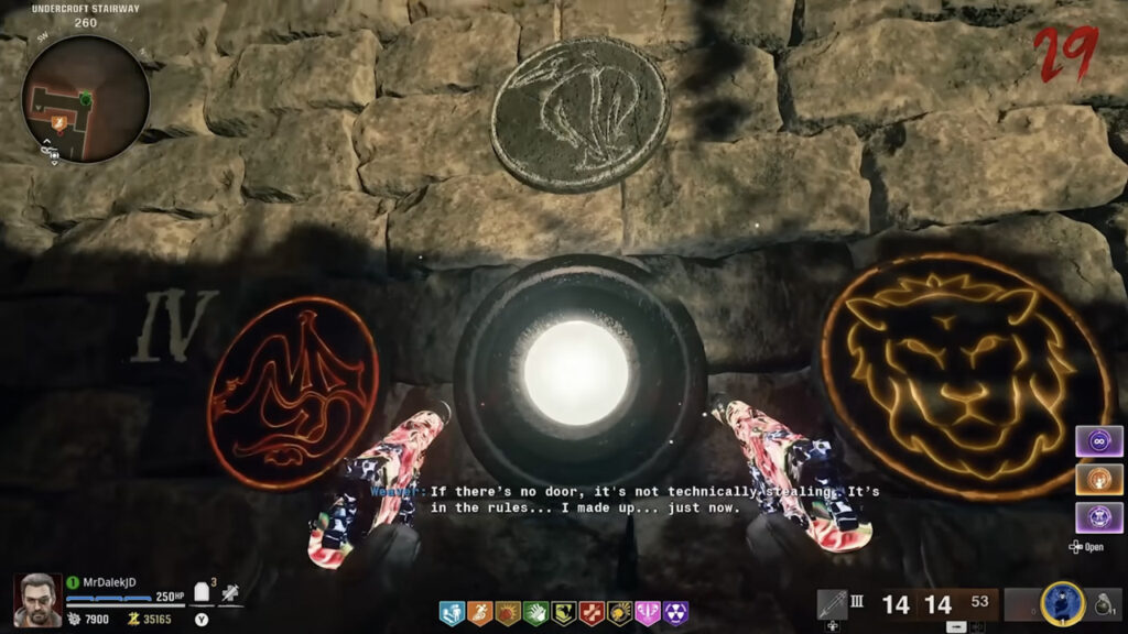 Black Ops 6 Citadelle des Morts easter egg 23