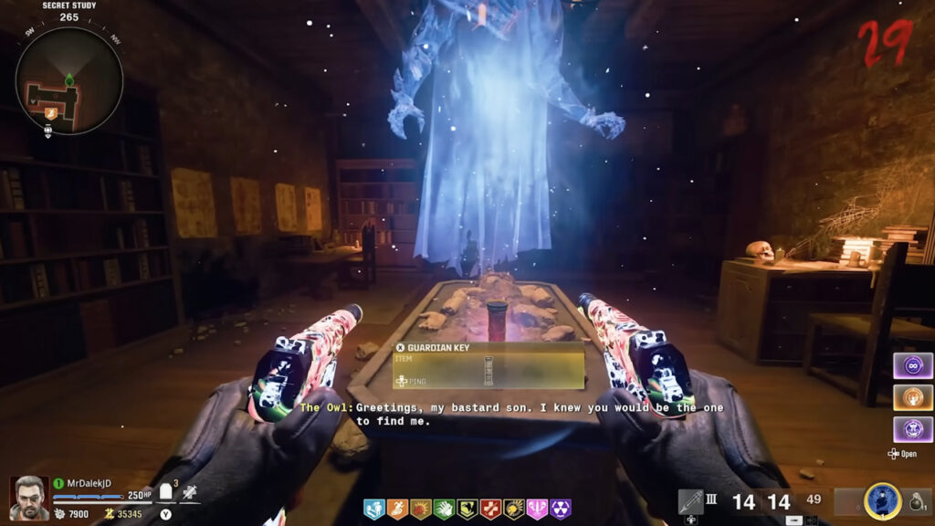Black Ops 6 Citadelle des Morts easter egg 24