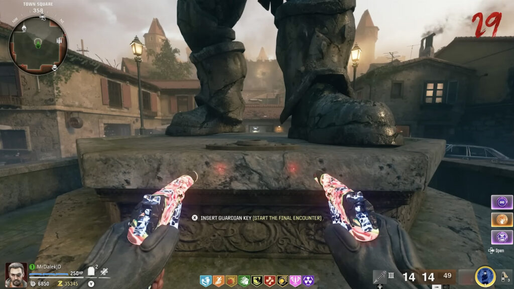 Black Ops 6 Citadelle des Morts easter egg 25