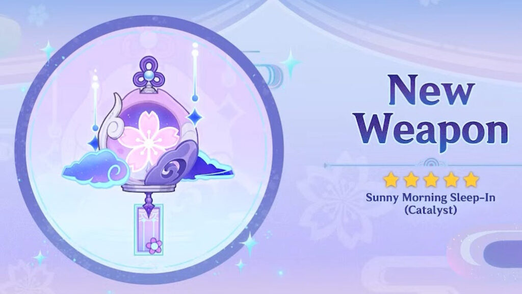 Genshin Impact 5 4 mizuki arma catalizador