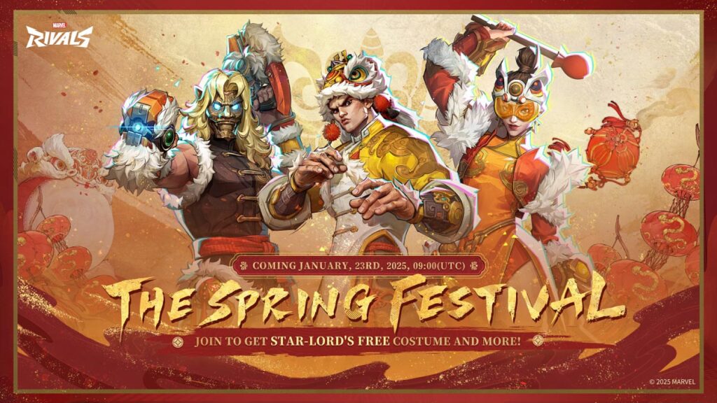 marvel rivals the spring festival 2025 skins