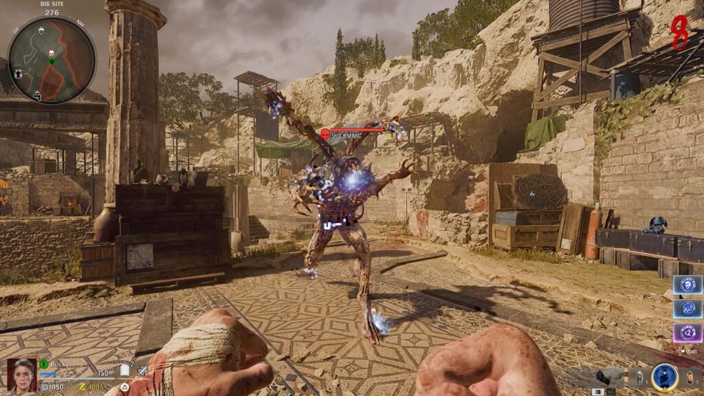 Black Ops 6 The Tomb baston de hielo 1