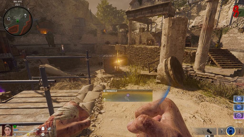 Black Ops 6 The Tomb baston de hielo 2